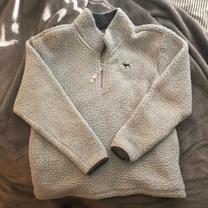 pink victoria secret fluffy zip up jacket